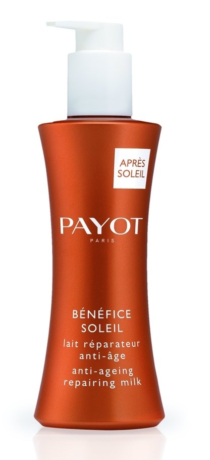 Benefice Soleil reparační mléko proti stárnutí na obličej a na tělo, Payot, 950 Kč
