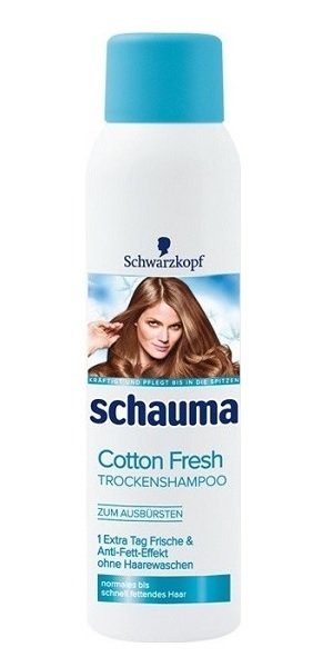 Schauma Cotton Fresh, suchý šampon (150 ml), 80 Kč, koupíte v síti drogerií