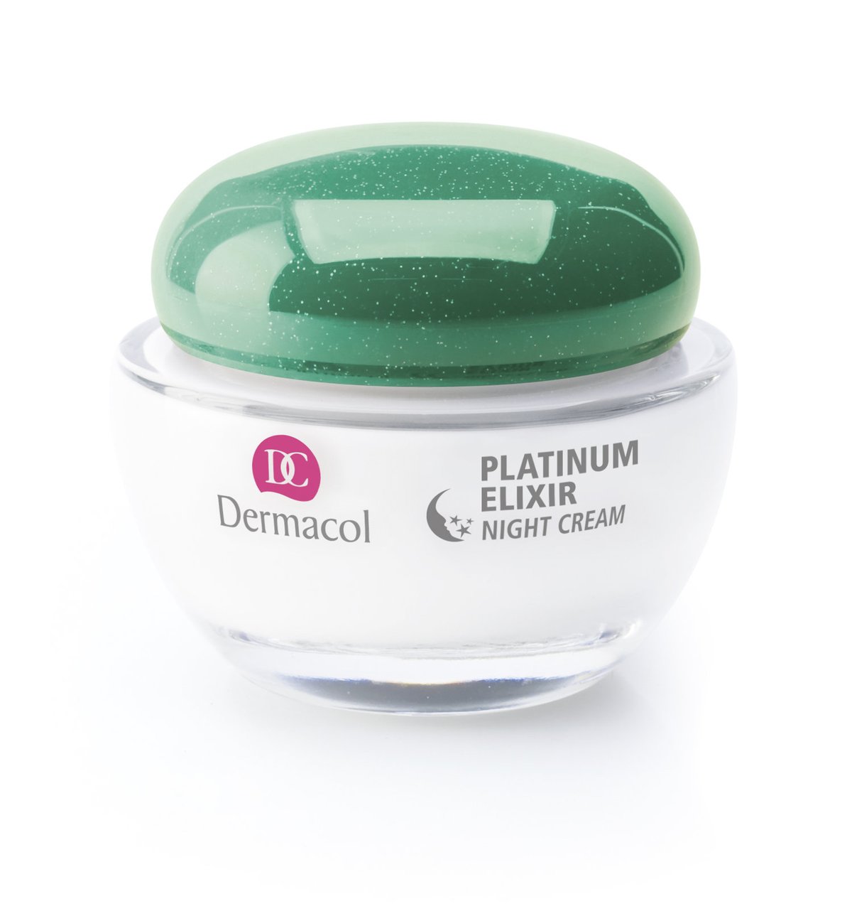 Péče 60+ - Hloubkově obnovující noční krém s platinou, Platinum Elixir Night Cream, Dermacol, 299 Kč.