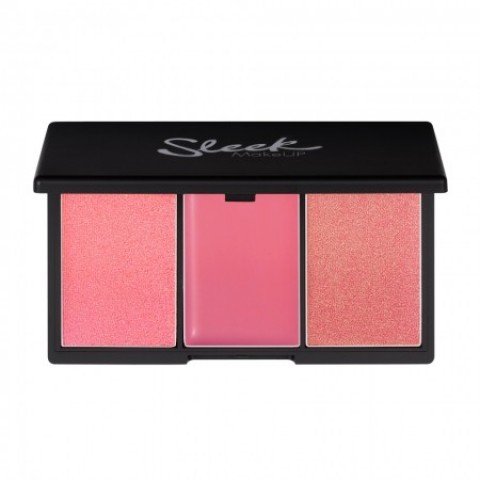 Vyzkoušejte Sleek trio krémových a pudrových tvářenek odstín Pink Lemonade, 319 Kč, koupíte na www.bestmakeup.cz