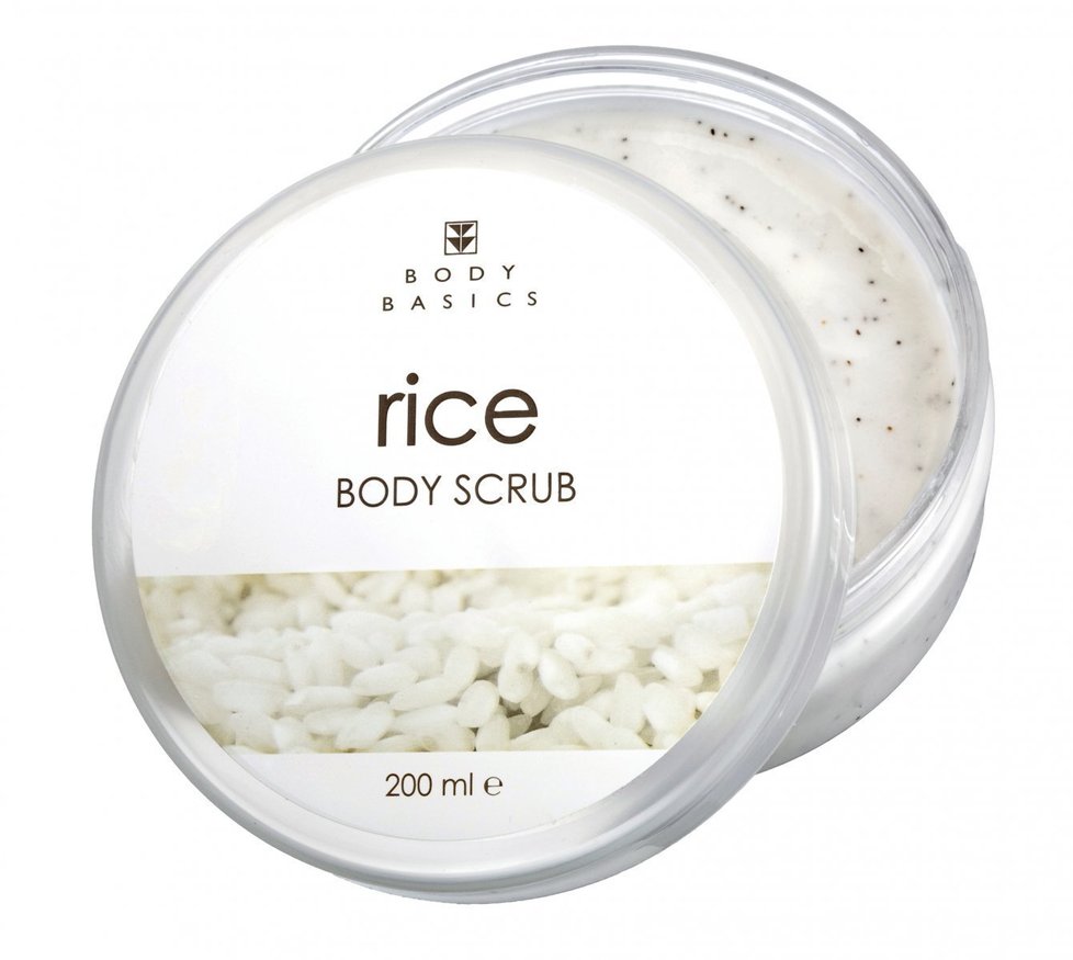 Rýžový tělový scrub, Body Scrub Rice, Body Basic, 249 Kč