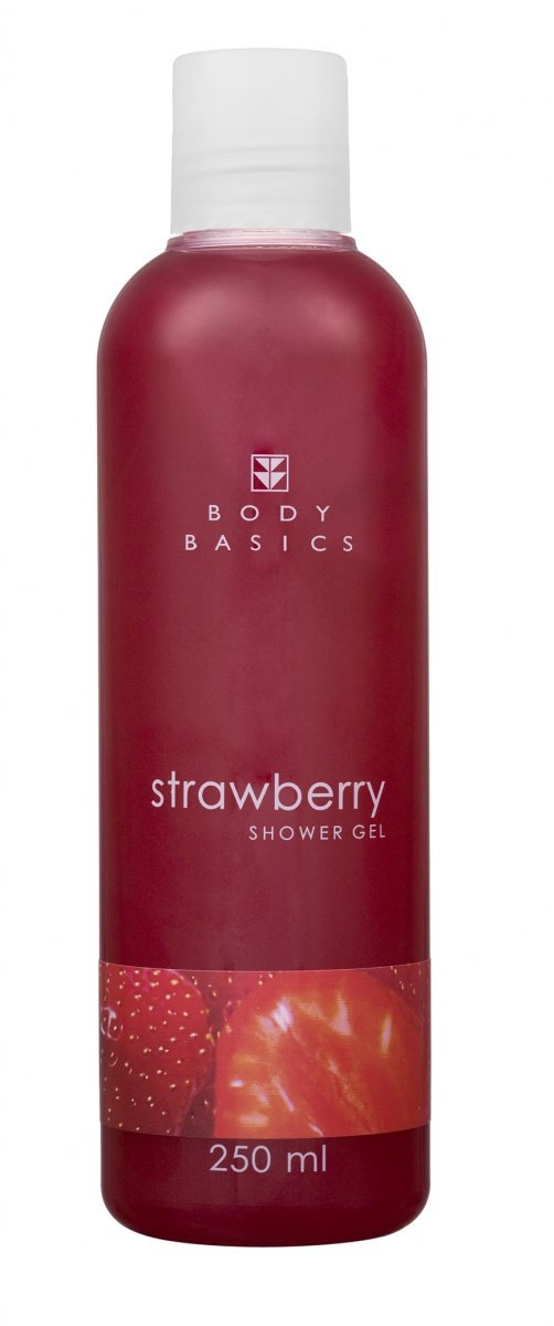 Jahodový sprchový gel, Body Basics, 169 Kč (250 ml)