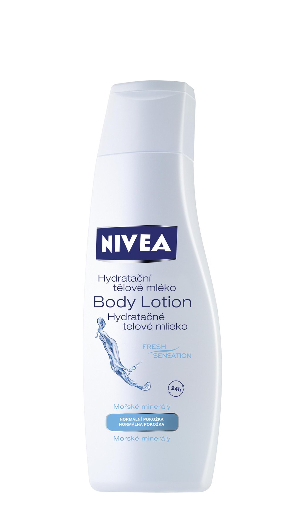 Pamatujte na to, že hydratace je pro pleť (jakoukoli) nezbytná. Hydratační tělové mléko pro normální pokožku, Nivea, 114 Kč