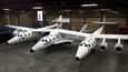 White Knight Two a SpaceShipTwo