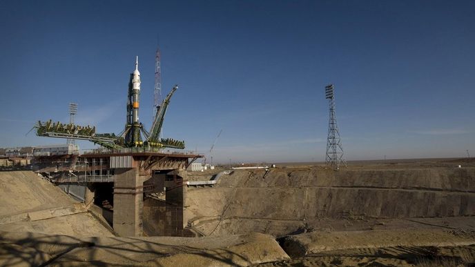 Kosmodrom Bajkonur (ilustrační foto)
