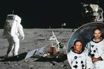45 let od dobytí vesmíru: Aldrin, Armstrong a Collins.