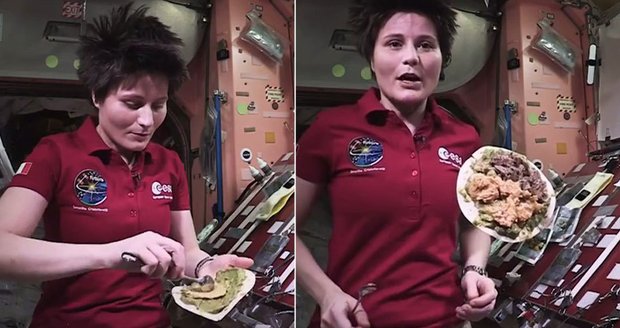 Vařit ve vesmíru je noční můra: Italská astronautka si připravila tortillu