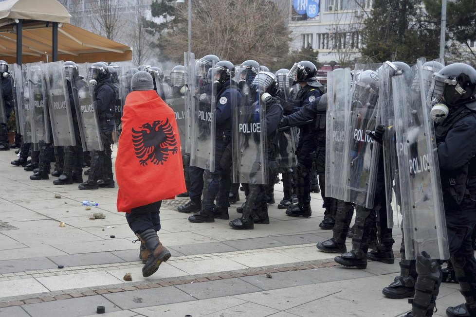 V Kosovu demonstrují proti politikům