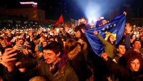 Oslavy 10. výročí vyhlášení nezávislosti v Kosovu