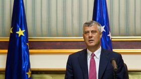 Kosovský prezident Hashim Thaçi