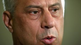 Kosovský exprezidenz Hashim Thaçi