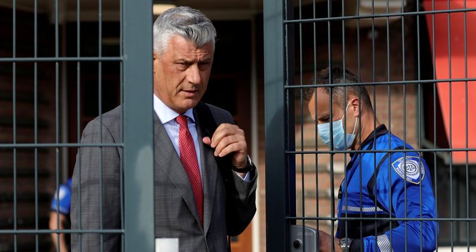 Kosovský exprezidenz Hashim Thaçi