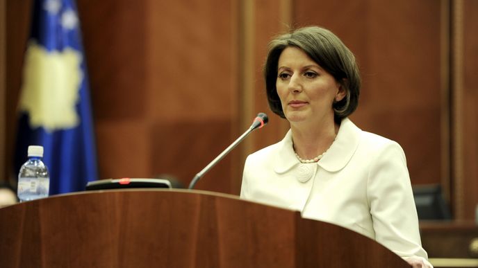 Prezidentka Kosova Atifete Jahjaga