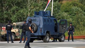 Střelba v Kosovu: Kosovští policisté se střetli s ozbojenci (24.9.2023)