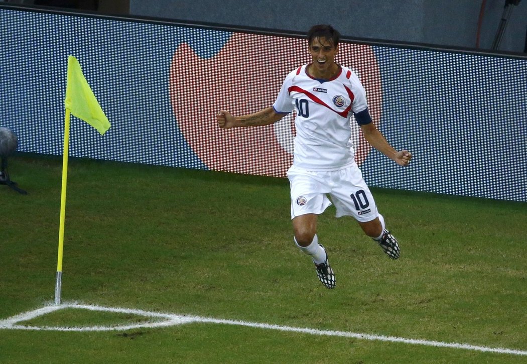 Bryan Ruiz se stal hrdinou Kostariky. Svou trefou otevřel gólovů účet osmifinále MS s Řeckem