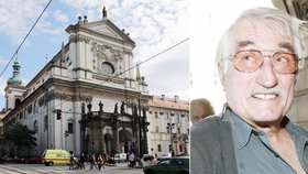 Pavel Landovský zemřel 10. října, rozloučení s ním proběhne dnes v kostele na Karlově náměstí v Praze.