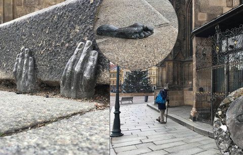 V Plzni někdo rozhazuje kusy lidských těl! Záhadné plastiky se objevily u katedrály, divadla a synagogy