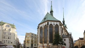 Žhavým adeptem na vítězství je zatím kostel sv. Jakuba v Brně.