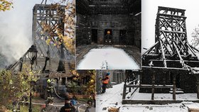 Pražský magistrát nechá zakrýt provizorní konstrukcí zbytky pravoslavného kostela svatého Michala ze 17. století, který 28. října 2020 z velké části poničil požár. Zakrytý by měl zůstat po dva roky. (26. ledna 2021)