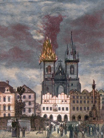 Požáry stravovaly pražské kostely od nepaměti. Naposled to &#34;schytal&#34; kostel sv. Michala v Kinského zahradě.