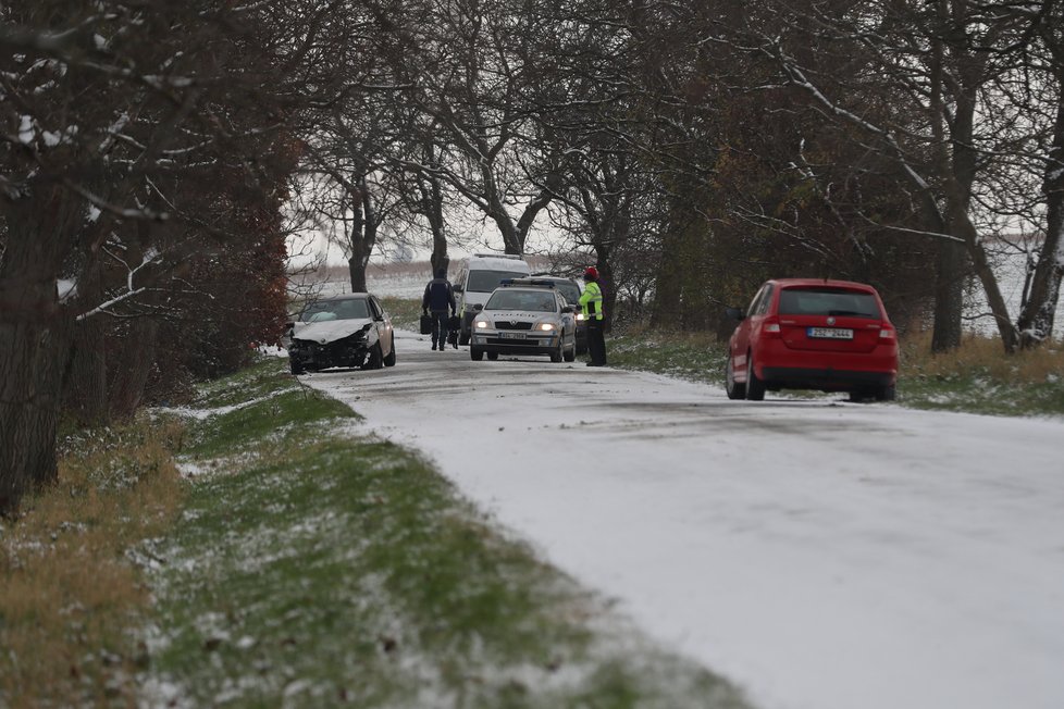 Tragická nehoda u Kostelce nad Černými lesy