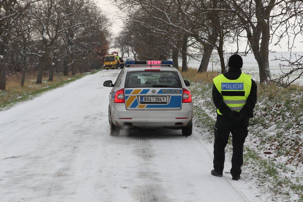 Tragická nehoda u Kostelce nad Černými lesy