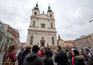 Kostel sv. Michala nebývá často otevřený.