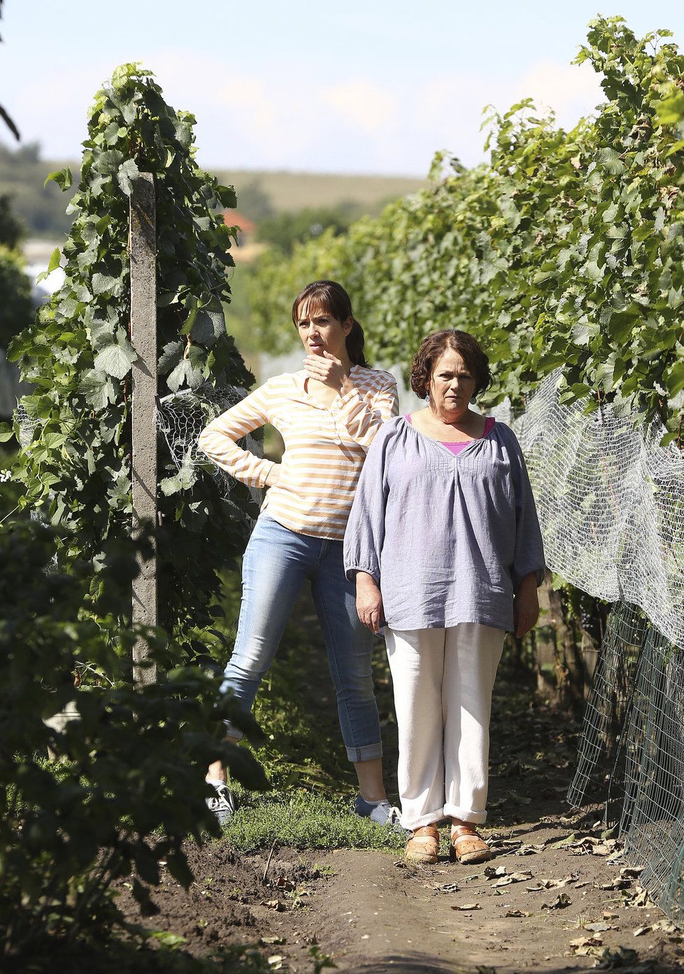 Tereza Kostková hraje v seriálu Vinaři dceru Smutné.