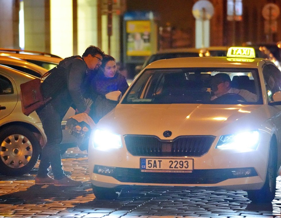 Tereza Kostková s manželem Jakubem Nvotou