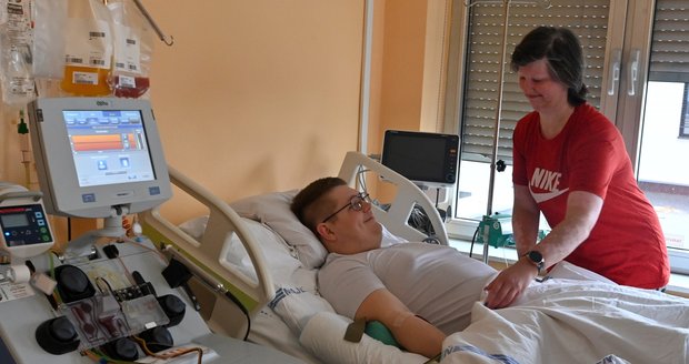 Petr Hrubý daroval kostní dřeň kvůli své ženě Vendule (na snímku), která ji před čtyřmi lety také potřebovala.