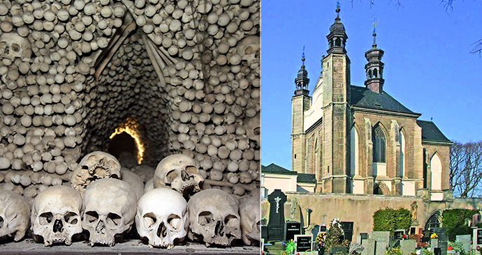 Kostnice v Sedlci u Kutné Hory nabízí nevšední zážitek. Kostnice v Sedlci u Kutné Hory nabízí nevšední zážitek.