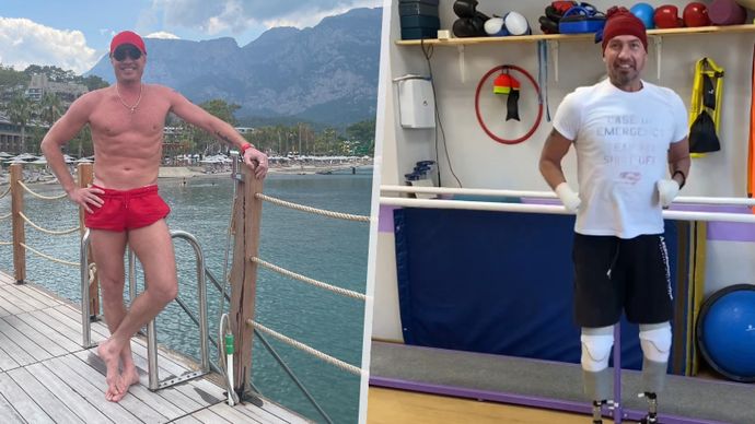 Roman Kostomarov se po dlouhé době objevil na ledě
