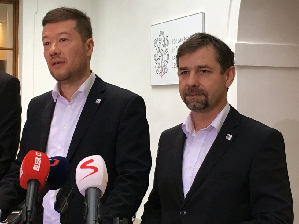 Radek Koten (vpravo) se stal novým předsedou bezpečnostního výboru Sněmovny.