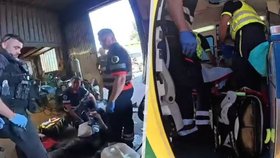 Při opravě traktoru se muži zabodla součástka do hrudníku, skoro vykrvácel