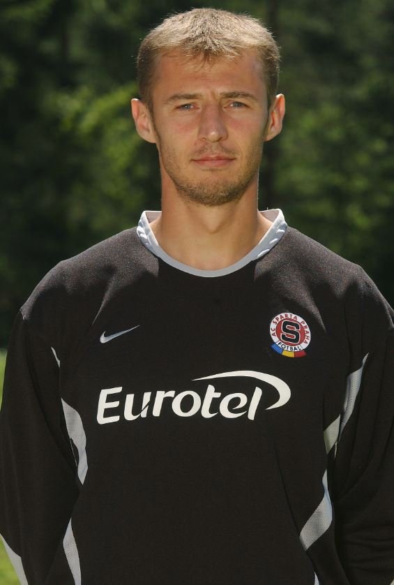 Fotbalový brankář Petr Kouba