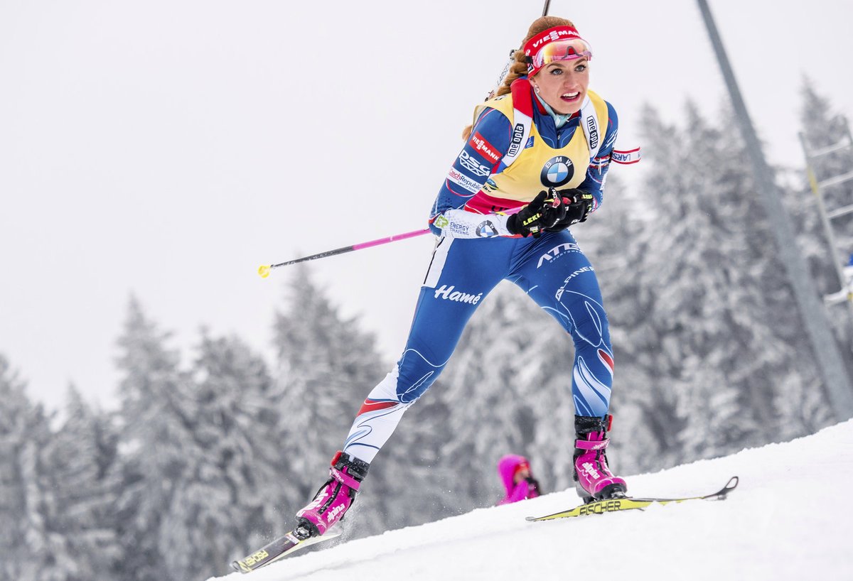 V biatlonovém SP skončila letos »Gabi« druhá.