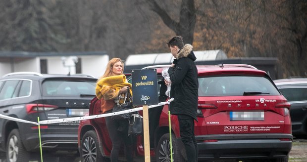 Petr Koukal na generálce StarDance