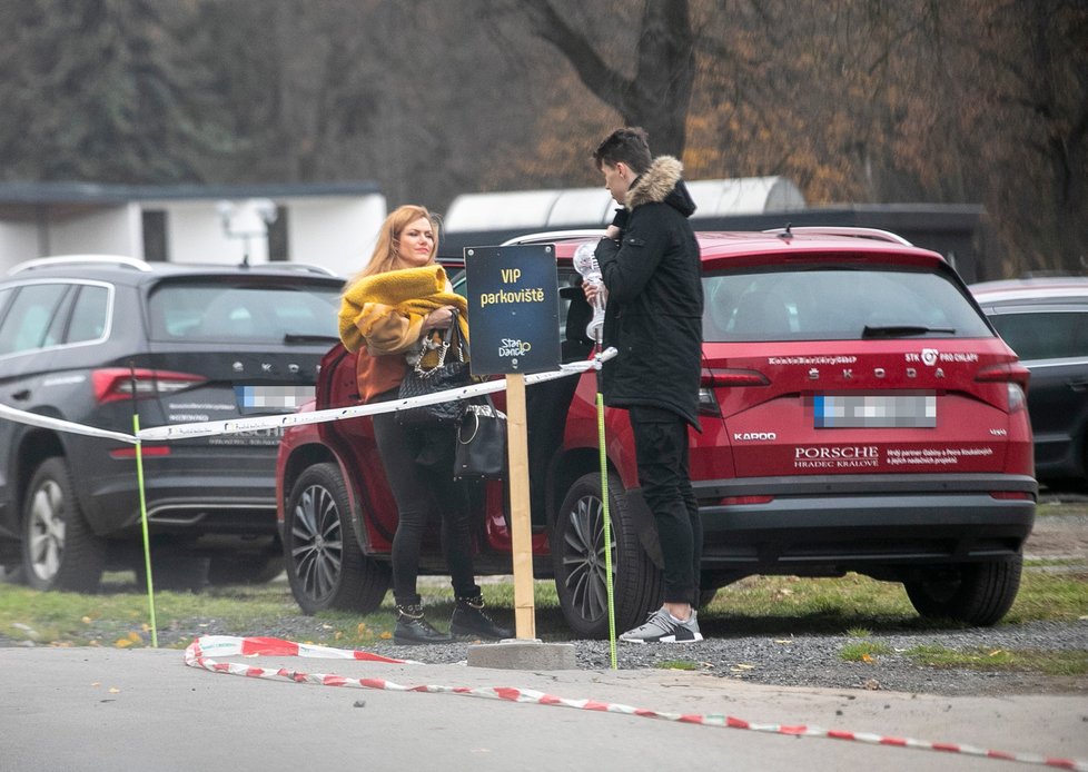 Petr Koukal na generálce StarDance