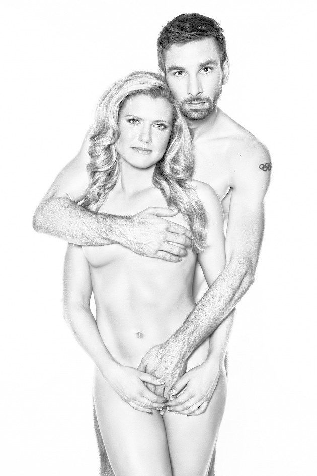 Petr Koukal s manželkou Gabrielou na fotkách v kampani proti rakovině