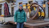 Další atrakce v Brně: Město zdobí koule, váží více než půl tuny