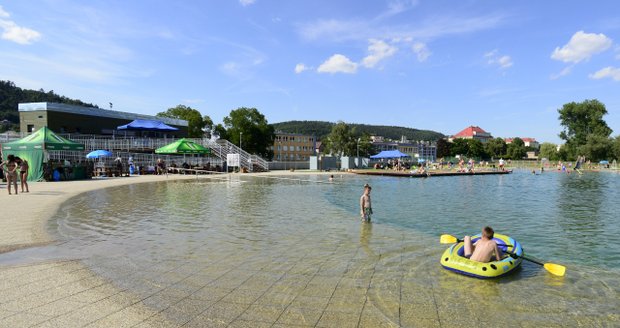 Přírodní koupaliště Biotop Radotín