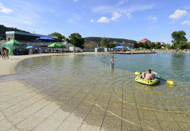 Přírodní koupaliště Biotop Radotín