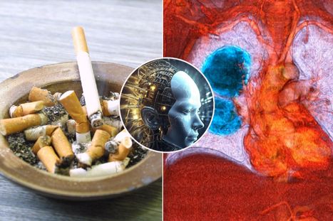 Obrázek: Nebezpečný trend: Výzkumníci na poli AI se vrací k cigaretám. „AI vyléčí rakovinu,“ jsou přesvědčeni
