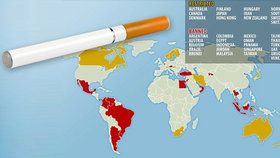 Zákazy kouření elektronických cigaret