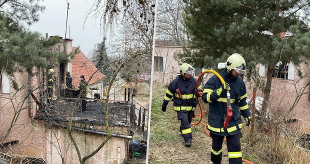 Tragédie v Kouřimi: Při požáru rodinného domu uhořela jeho majitelka (†72)