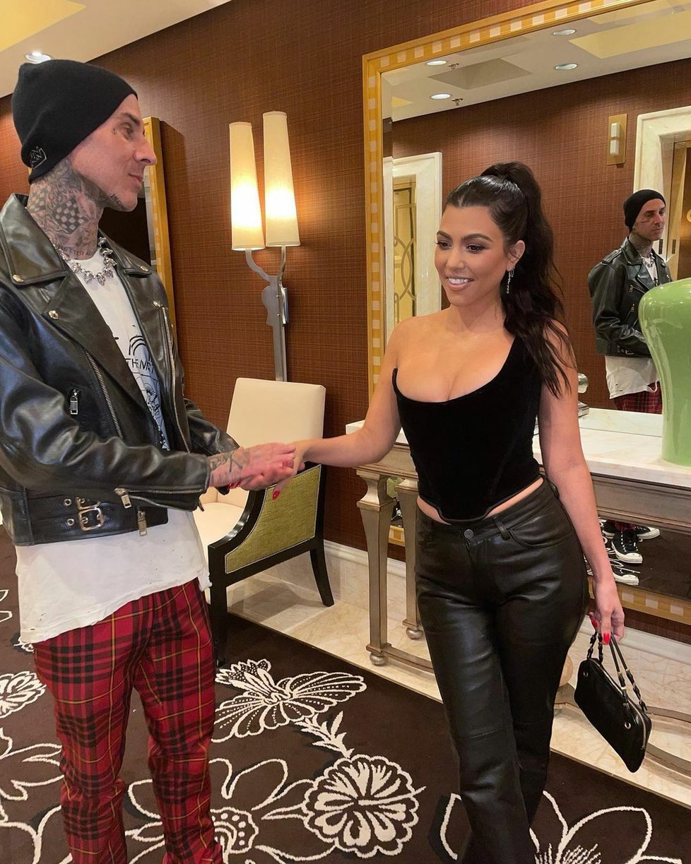 Kourtney Kardashianová a Travis Barker