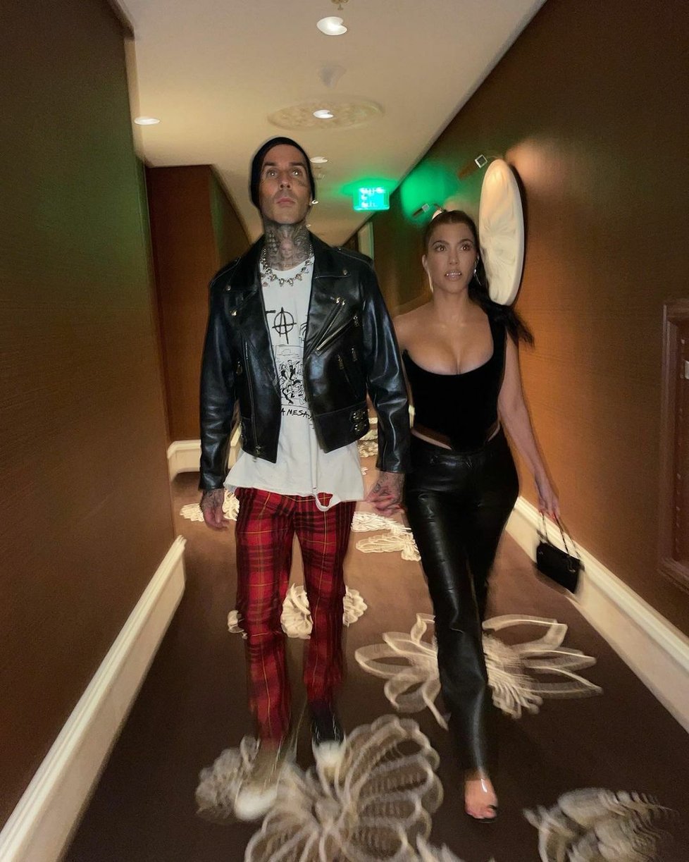 Kourtney Kardashianová a Travis Barker