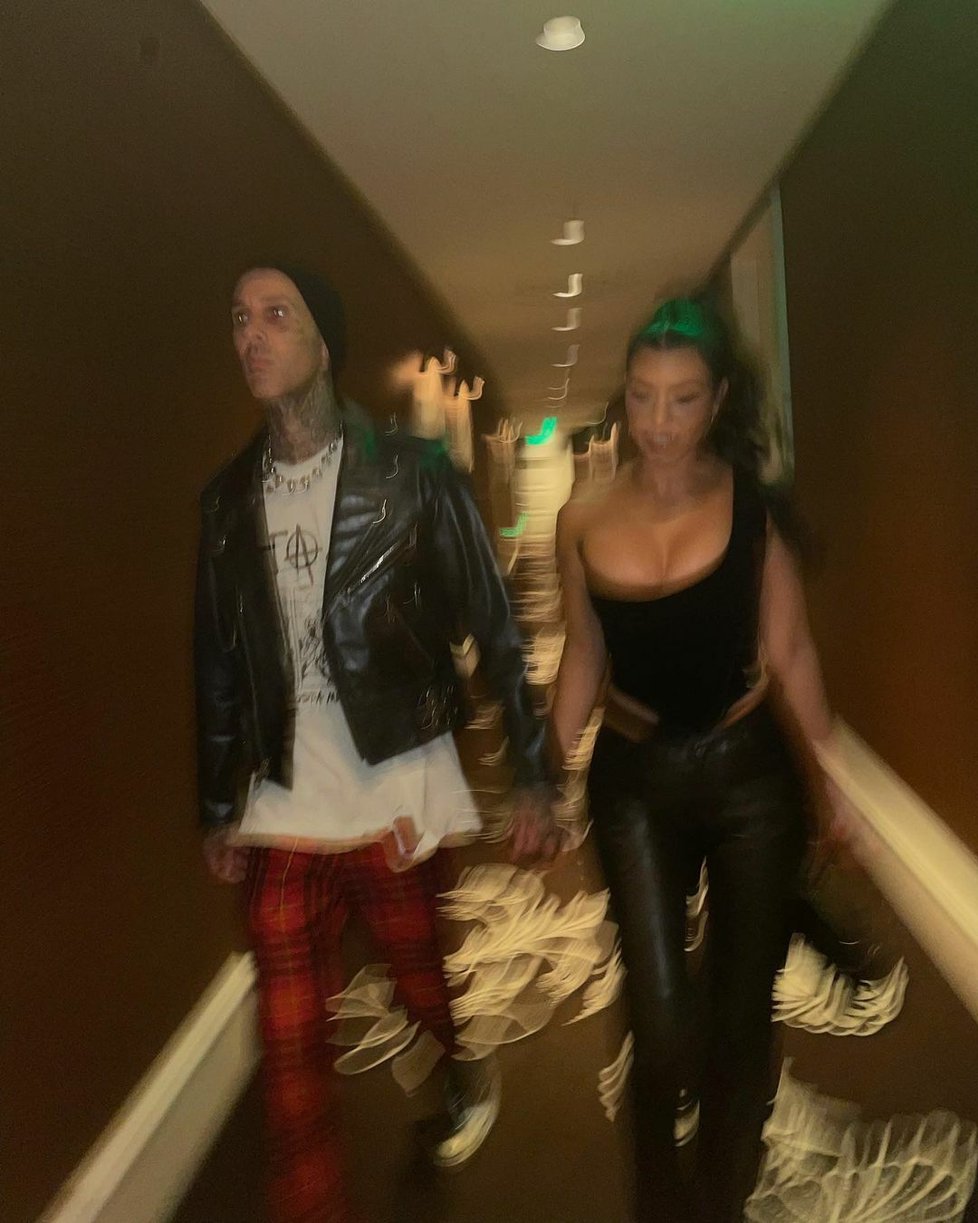 Kourtney Kardashianová a Travis Barker