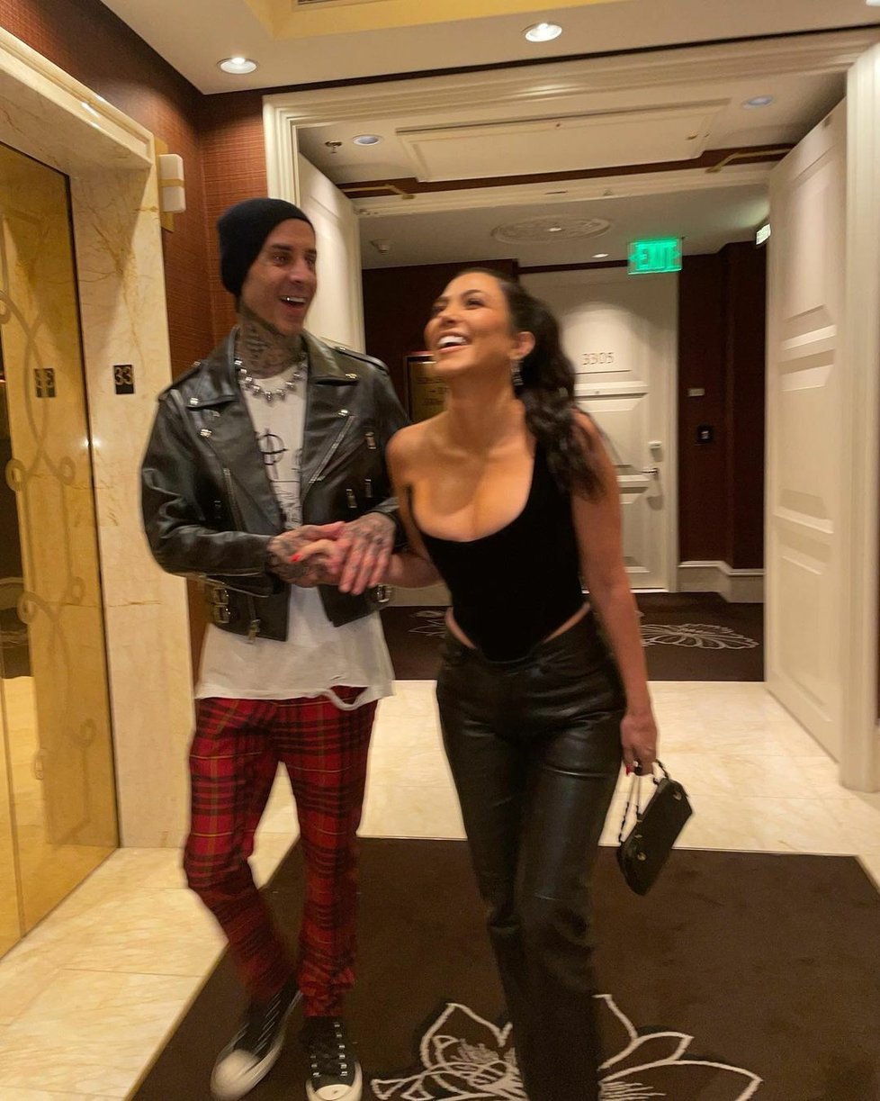 Kourtney Kardashianová a Travis Barker