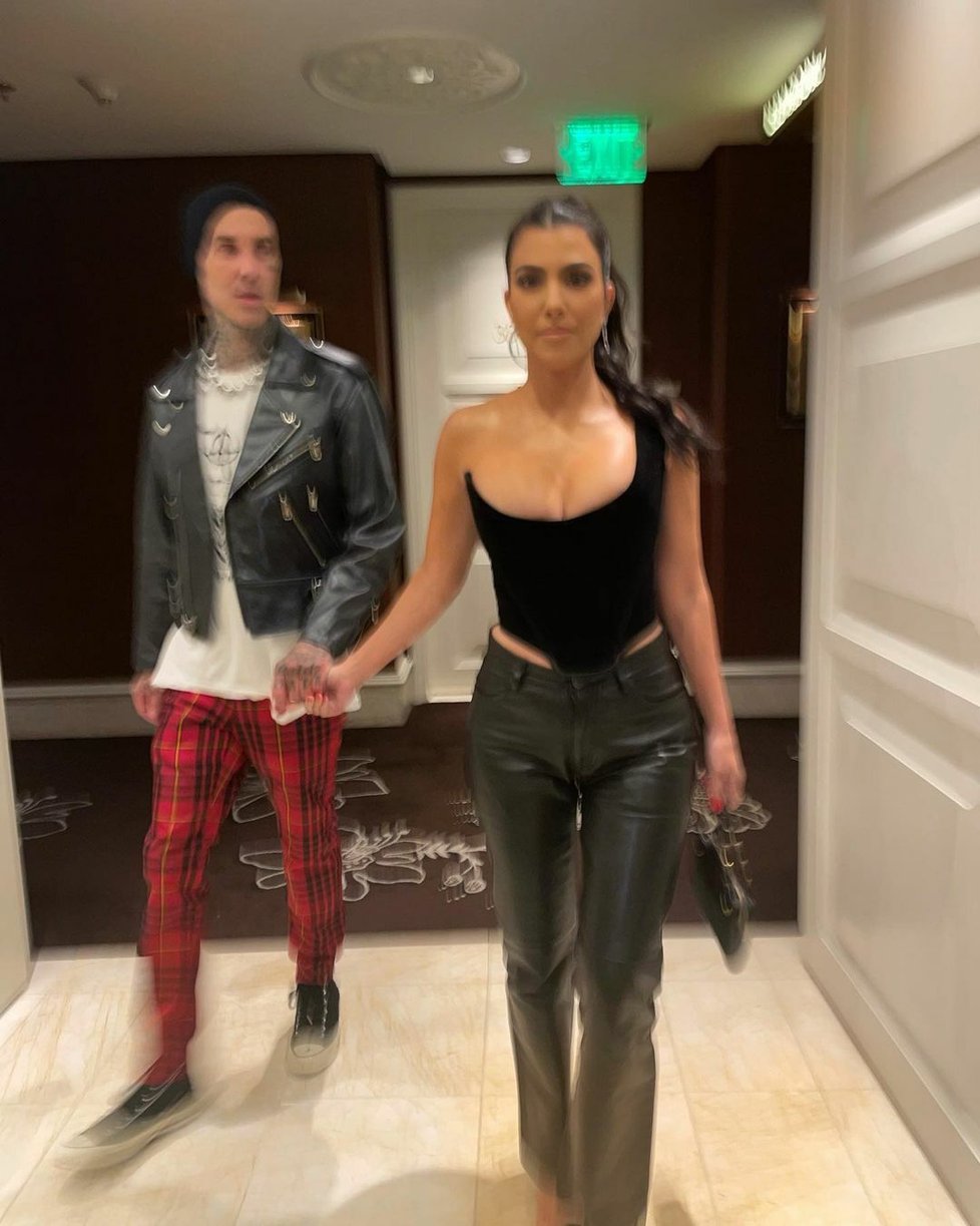 Kourtney Kardashian a Travis Baker